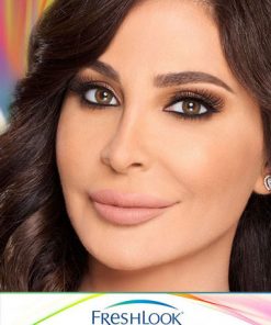 خرید لنز روزانه فرشلوک رنگ عسلی طلایی کهربایی