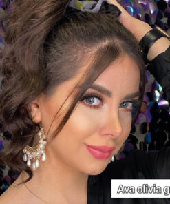 خرید لنز رنگی آوا الیویا گری