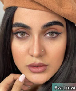 خرید لنز رنگی آوا براون