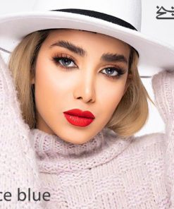 خرید لنز شیخ رنگ آیس بلو