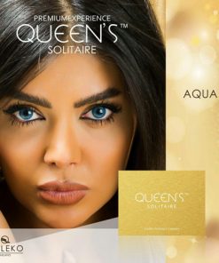 خرید لنز رنگی سالانه سولکو رنگ آکوا