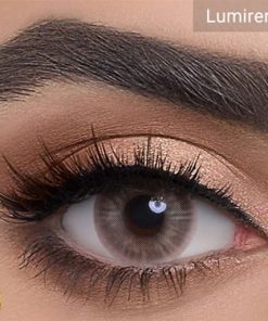 خرید لنز روزانه دهب رنگ لومیر براون