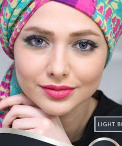 خرید لنز رنگ فصلی سولکو رنگ لایت بلو