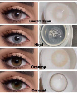 مشاهده تست لنز رنگی دهب سری گلد