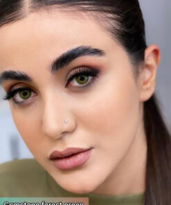 Gemstone forest green lens