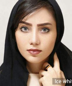 خرید لنز رنگی آیس کالر رنگ وایت