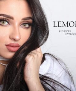خرید لنز رنگی لومینوس رنگ لمون