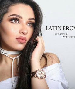 خرید لنز رنگی لومینوس رنگ لاتین براون