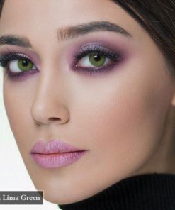 خرید لنز رنگی استلا رنگ لیم گرین