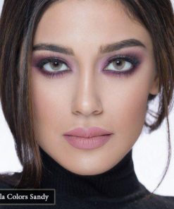 خرید لنز رنگی استلا رنگ سندی