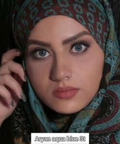 خرید لنز رنگی آرین آکوا بلو تن3