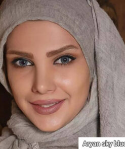 خرید لنز رنگی آرین اسکای بلو تن2