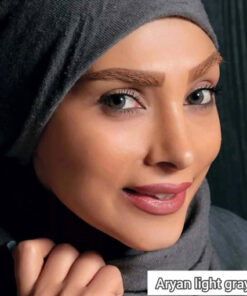 خرید لنز رنگی آرین لایت گری تن3