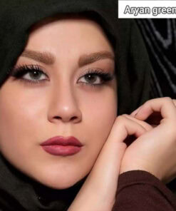 خرید لنز رنگی آرین گرین تن1
