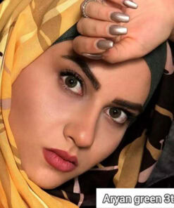 خرید لنز رنگی آرین گرین تن3