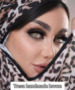 خرید لنز رنگی ترسا رنگ هندمید براون