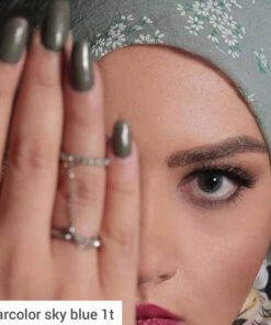 خرید لنز رنگی کلیر کالر اسکای بلو تن1