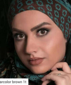 خرید لنز رنگی کلیر کالر براون تن1