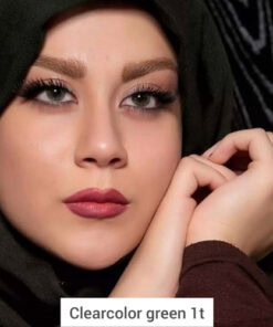 خرید لنز رنگی کلیر کالر گرین تن1