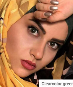 خرید لنز رنگی کلیر کالر گرین تن3