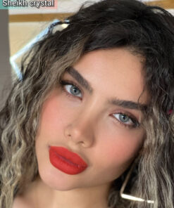 خرید لنز رنگی شیخ کریستال