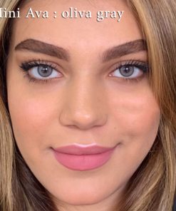 خرید لنز رنگی مینی آوا رنگ الیوا گری