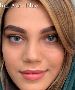 خرید لنز رنگی مینی آوا رنگ بلو