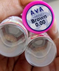 خرید لنز مینی آوا رنگ عسلی