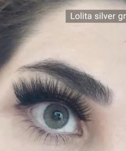 لنز لولیتا رنگ سیلور گری طوسی نقره ای