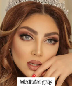 خرید لنز رنگی گلوریا آیس گری
