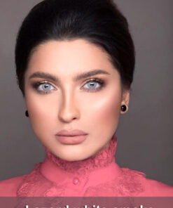 خرید لنز لازورد اسموک وایت