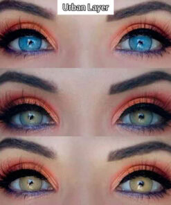 مشاهده کاتالوگ رنگهای لنز رنگی اوربان لایر