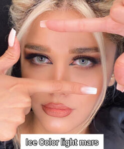 خرید لنز رنگی سالانه آیس کالر لایت مارس