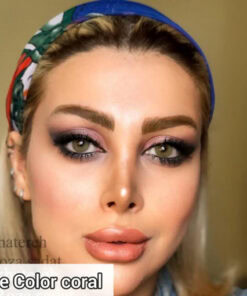 خرید لنز رنگی سالانه آیس کالر کورال