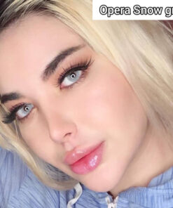 خرید لنز اپرا رنگ اسنو گری