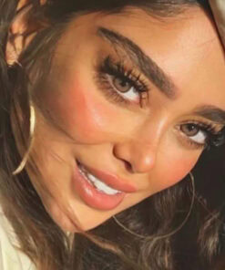 خرید لنز چشم رنگی دارک براون سنیوریتا