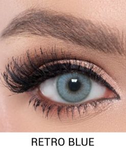 Elamor retro blue lens