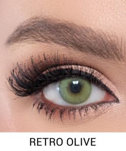 Elamor retro olive lens