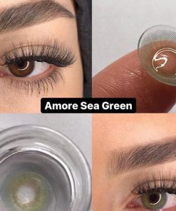 Elamor sea green lens