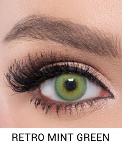 Elamore retro mint green lens