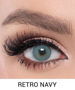 Elamore retro navy lens