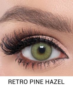 Elamore retro pine hazel lens