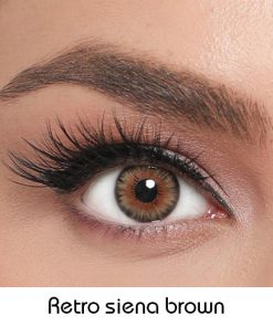 Retro sienna brown lens