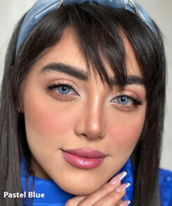 خرید لنز رنگی آماندا پاستل بلو