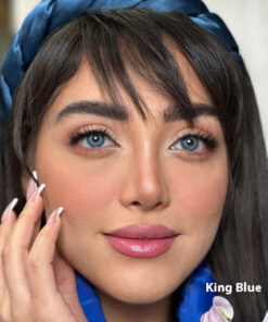 خرید لنز رنگی آماندا کینگ بلو